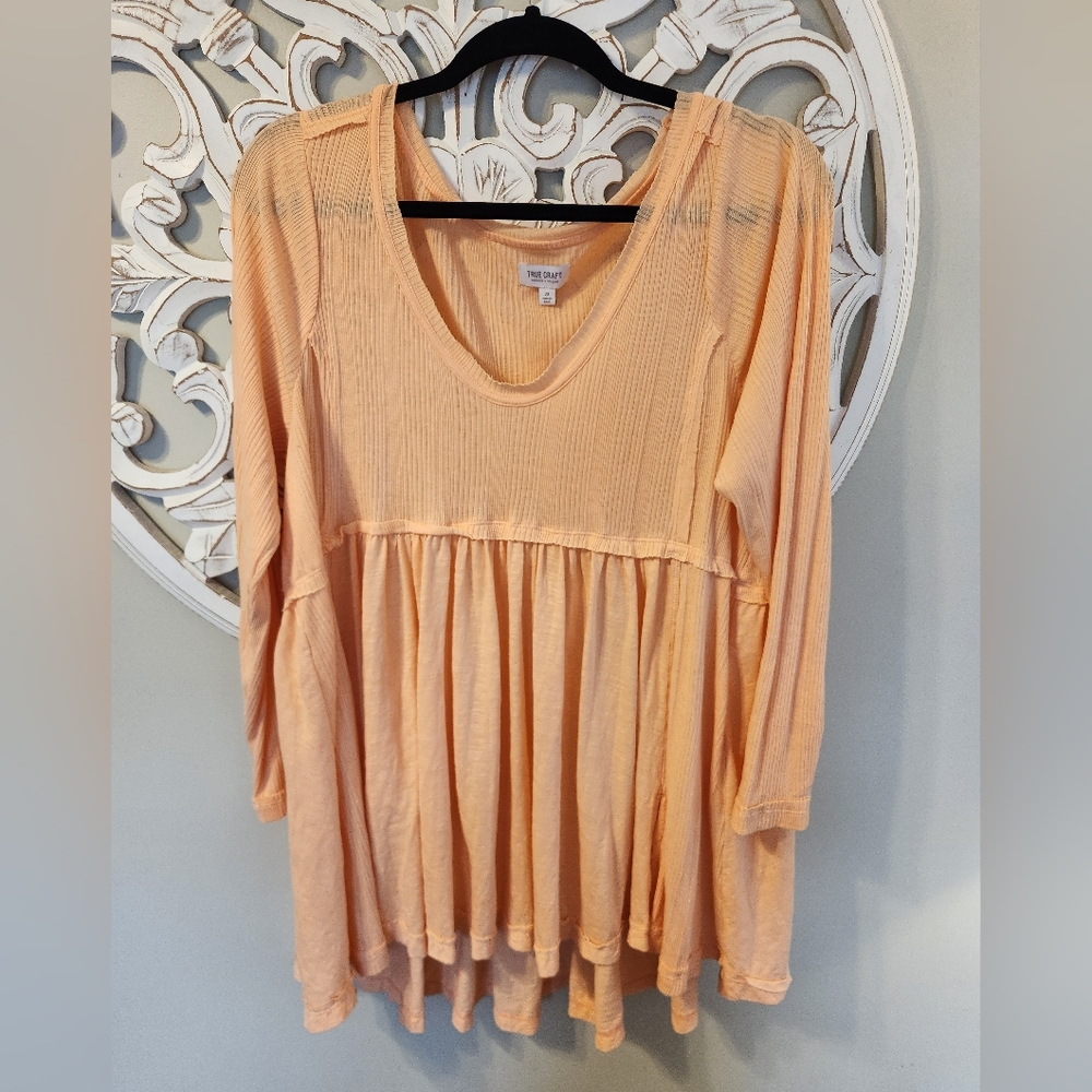 True Craft Peach Top 2X Top